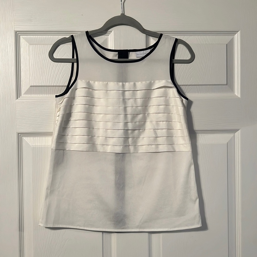 White and Blank Top